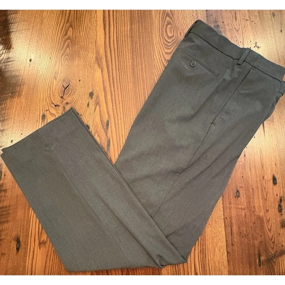 NWT Banana Republic Pants Mens Fits 36x31.5 Gray Tailored Performance Slim Dress